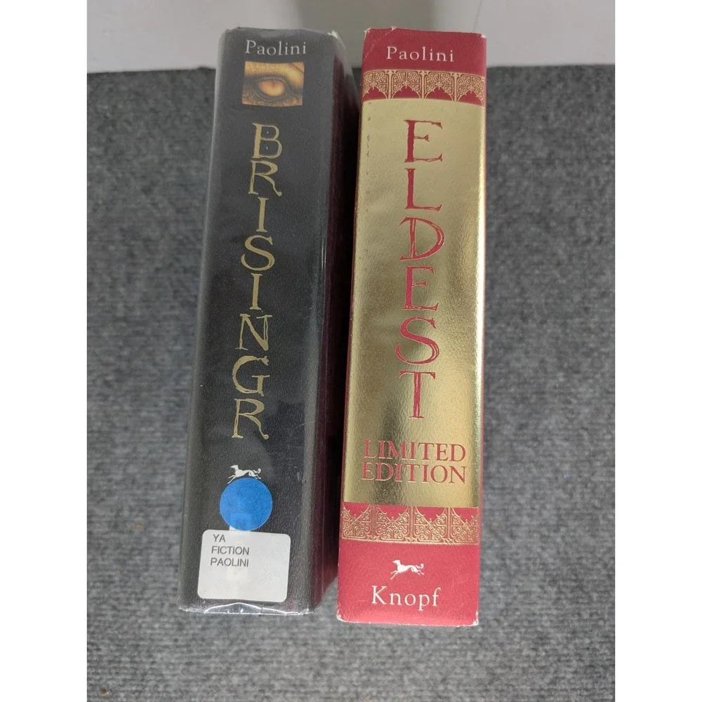 Eldest And Brisinger Christopher Paolini Books 2 & 3 Of The‎ Eragon Series Lmt